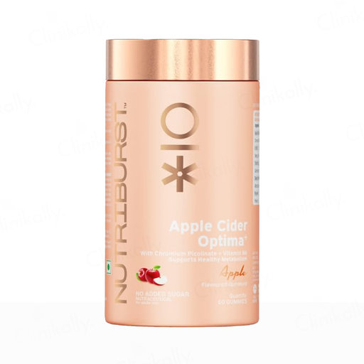 Nutriburst Apple Cider Optima+ Nutraceutical Gummies - Apple Flavour